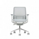 Silla de Oficina Cromad Gama Sense Elegance Gris Ergonómica