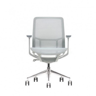 Silla de Oficina Cromad Gama Sense Elegance Gris Ergon&oacute;mica