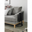 Soporte de Escritorio Plegable Cromad de Resina con Altura Regulable