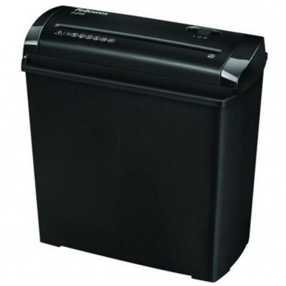 Destructora de Papel Fellowes P25S, Corte en Tiras, 5 Hojas, 11 Litros