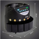 Contadora y Clasificadora de Monedas AVPOS CCM6 para Euro con Detección de Falsificaciones