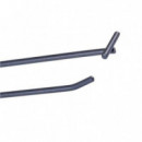 Gancho Metálico Cromad de 200mm para Expositores con Etiqueta de Precios