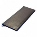 Bandeja Cromad 900x400 mm con 2 Soportes para Expositores