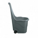 Cesta de la Compra Artplast con Ruedas de Polipropileno 60L