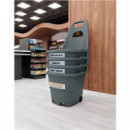 Cesta de la Compra Artplast con Ruedas de Polipropileno 60L