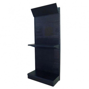 Estanter&iacute;a Expositor Display Cromad 900x450x2200 mm Negro