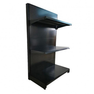 Expositor G&oacute;ndola Cromad 900x450x1500mm Negro