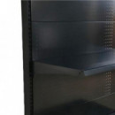 Expositor Góndola Cromad 900x450x1500mm Negro