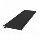 Bandeja para Expositores Cromad 900x400mm con 2 Soportes - Negro