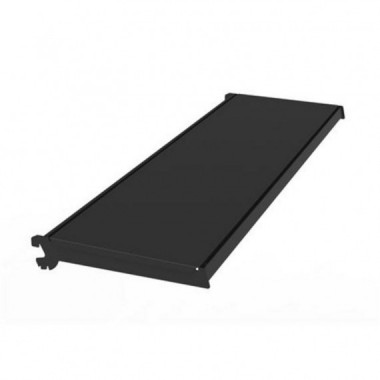Bandeja para Expositores Cromad 900x400mm con 2 Soportes - Negro