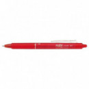 Bolígrafo de Gel Borrable Retráctil PILOT Frixion Ball Clicker 0.7 Mm Rojo
