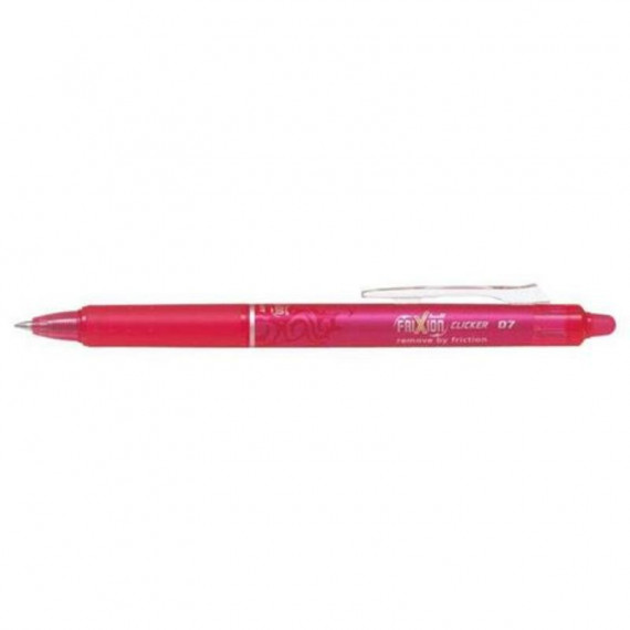 Bolígrafo de Gel Borrable Retráctil PILOT Frixion Clicker 0.7MM Rosa