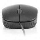 Ratón óptico con Cable NGS Flame USB Negro