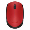 Ratón Inalámbrico LOGITECH M171 1000 Dpi Rojo