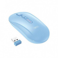 Ratón Inalámbrico Dual Mode XO M13 (wireless/bluetooth, 1600 Dpi) Azul