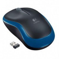 Ratón óptico LOGITECH M185 Wireless Azul