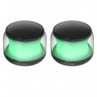 Altavoces BLUETOOTH Rgb MARS GAMING Ms-aura Negros 15W