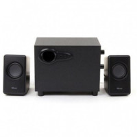 Altavoces 2.1 Trust Avora 9W RMS con Controles de Volumen y Bajos