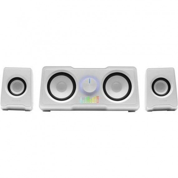 Altavoces Gaming Mars Gaming 2.2 de 35W RGB Flow Blanco