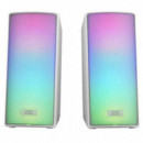 Altavoces Bluetooth Mars Gaming MSRGB2W 15W RGB Blancos