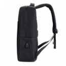 Mochila Deportiva para Portátiles XO CB02BK Negra hasta 17 Pulgadas