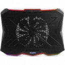 Base Refrigeradora NOX Pro Stand para Portátiles hasta 17.3 Pulgadas con Iluminación Led