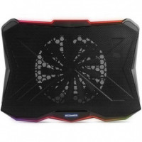 Base Refrigeradora NOX Pro Stand para Portátiles hasta 17.3 Pulgadas con Iluminación Led