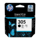 Cartucho de Tinta Original HP 305 Negro