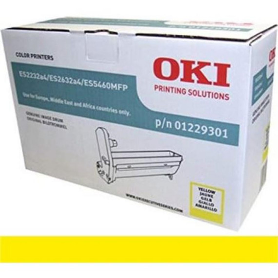 Tambor Original Amarillo OKI ES2232A4 / ES2632A4 / ES5460MF - 20.000 Páginas