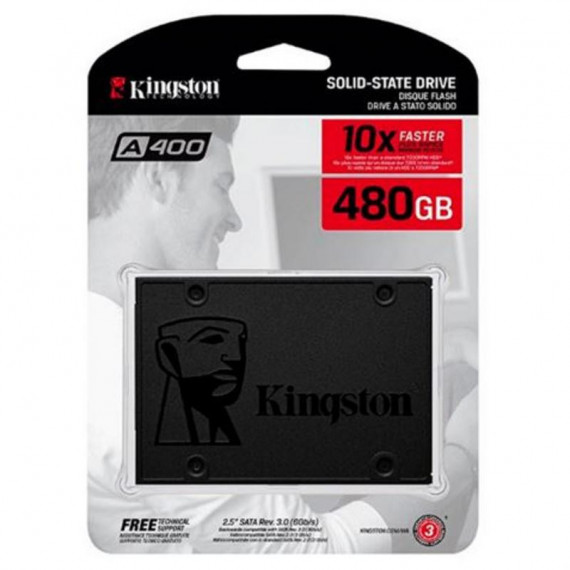 Disco Duro Ssd KINGSTON A400 480GB 2.5" SATA3