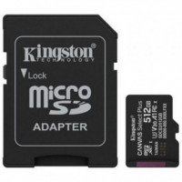 Memoria Micro Sd KINGSTON Canvas Select Plus 512GB Clase 10 (100MB/S)