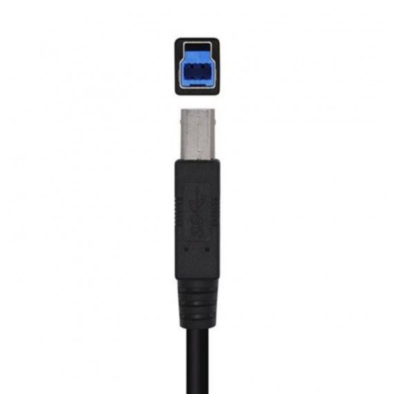 Cable de Impresora USB 3.0 Aisens, 2 Metros, Negro  AISENS