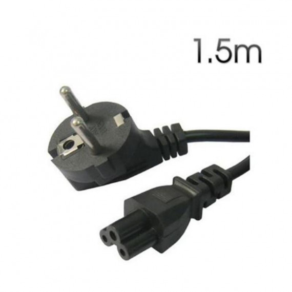 Cable de Alimentación Corriente Trébol de 1.5 Metros Cromad