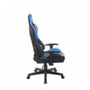 Silla Gaming Cromad Serie Demon Lord Azul Ergonómica