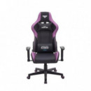 Silla Gaming Cromad Serie Demon Lord Violeta Ergonómica