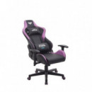 Silla Gaming Cromad Serie Demon Lord Violeta Ergonómica