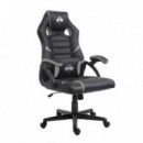 Silla Gaming Cromad Serie Nitro Negro/Gris