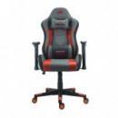 Silla Gaming Cromad Serie Phoenix Roja Ergonómica con Altura Regulable