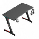 Mesa Gaming Muvip PRO300 con Fibra de Carbono y Luz RGB