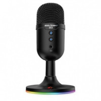 Micrófono Gaming Rgb USB COOLSOUND G13 con Cancelación de Ruido