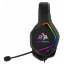 Auricular Gaming Coolsound G6 Multiplataforma Negro para Xbox, PS5, Switch y PC
