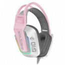 Auricular Gaming Coolsound G10 para Xbox, PS5, PS4, Switch y PC - Rosa