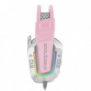 Auricular Gaming Coolsound G10 para Xbox, PS5, PS4, Switch y PC - Rosa