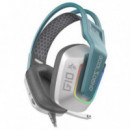 Auriculares Gaming Coolsound G10 Multiplataforma con LED Azul