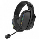 Auricular Gaming Coolsound G11 Bluetooth RGB Negro