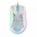 Ratón Gaming MARS GAMING Mmex Blanco Rgb 32000 Dpi Programable