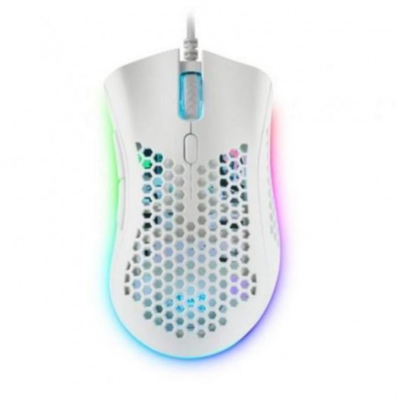 Ratón Gaming MARS GAMING Mmex Blanco Rgb 32000 Dpi Programable