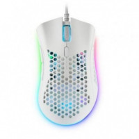Ratón Gaming MARS GAMING Mmex Blanco Rgb 32000 Dpi Programable