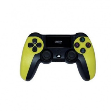 Gamepad Inal&aacute;mbrico Amarillo para PS4 G-1427 Green Lyca
