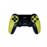 Gamepad Inalámbrico Amarillo para PS4 G-1427 GREEN LYCA